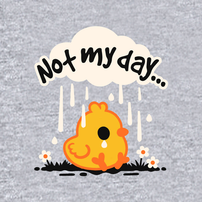 Not My Day Sad Chick-Womens-V-Neck-Tee-NemiMakeit