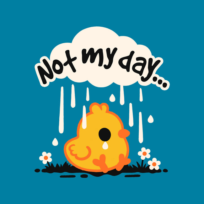 Not My Day Sad Chick-None-Drawstring-Bag-NemiMakeit