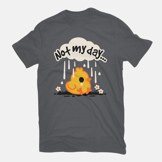 Not My Day Sad Chick-Womens-Basic-Tee-NemiMakeit