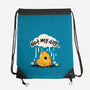 Not My Day Sad Chick-None-Drawstring-Bag-NemiMakeit