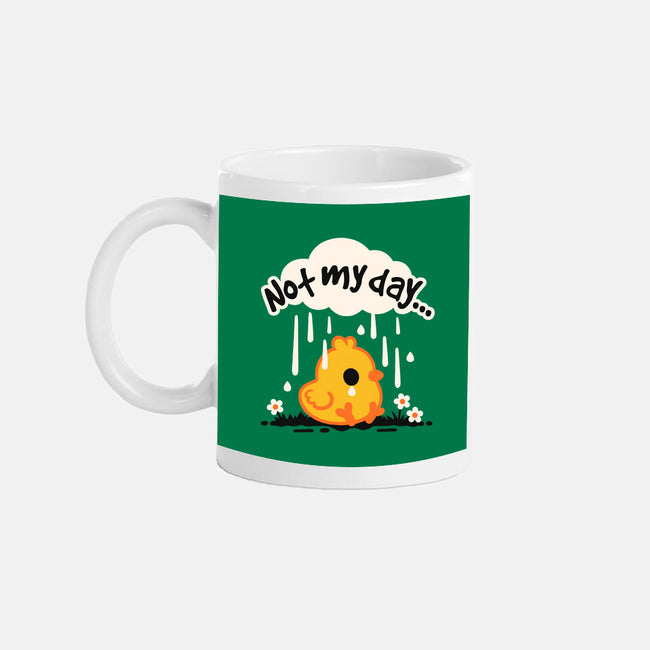 Not My Day Sad Chick-None-Mug-Drinkware-NemiMakeit