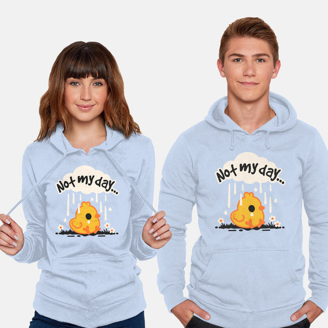 Not My Day Sad Chick-Unisex-Pullover-Sweatshirt-NemiMakeit