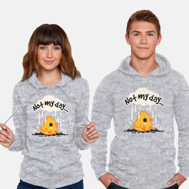 Not My Day Sad Chick-Unisex-Pullover-Sweatshirt-NemiMakeit