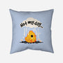 Not My Day Sad Chick-None-Removable Cover w Insert-Throw Pillow-NemiMakeit