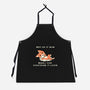 Why Do It Now-Unisex-Kitchen-Apron-FunkVampire