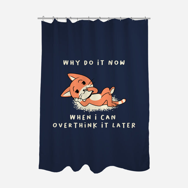 Why Do It Now-None-Polyester-Shower Curtain-FunkVampire