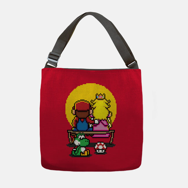 Pixel Love-None-Adjustable Tote-Bag-jrberger