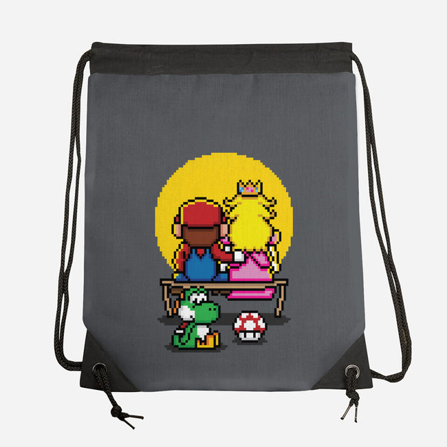 Pixel Love-None-Drawstring-Bag-jrberger