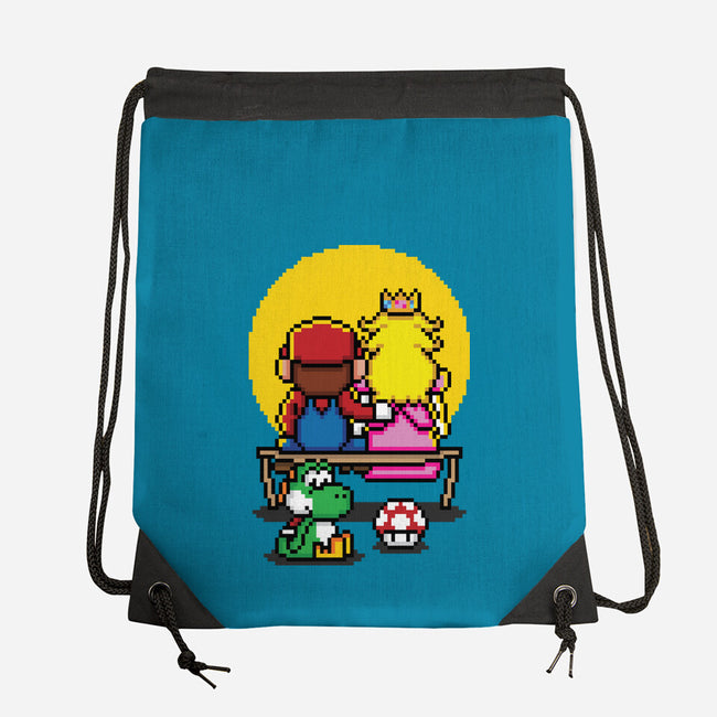 Pixel Love-None-Drawstring-Bag-jrberger