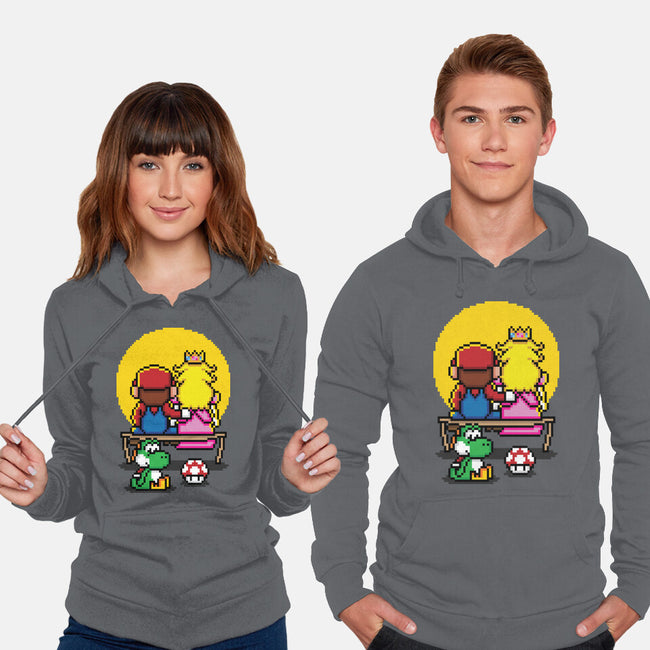 Pixel Love-Unisex-Pullover-Sweatshirt-jrberger