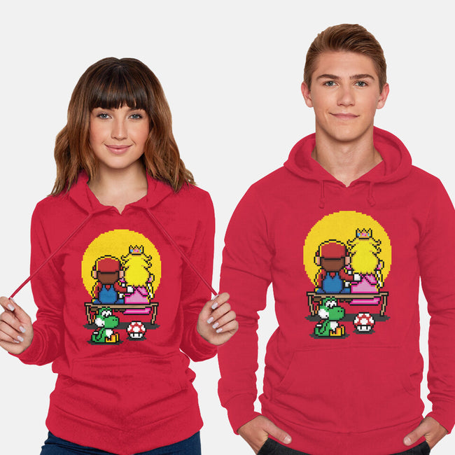 Pixel Love-Unisex-Pullover-Sweatshirt-jrberger