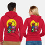 Pixel Love-Unisex-Zip-Up-Sweatshirt-jrberger