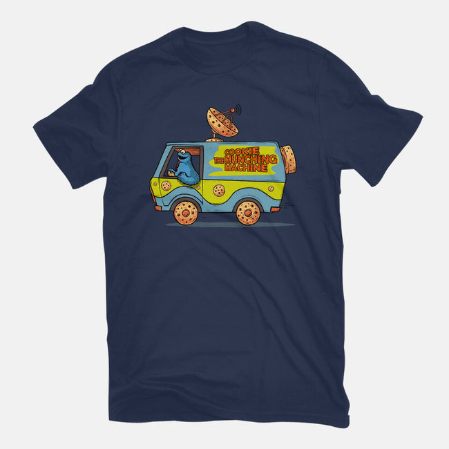 Cookie Munching Machine-Unisex-Basic-Tee-erion_designs