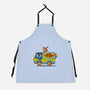 Cookie Munching Machine-Unisex-Kitchen-Apron-erion_designs