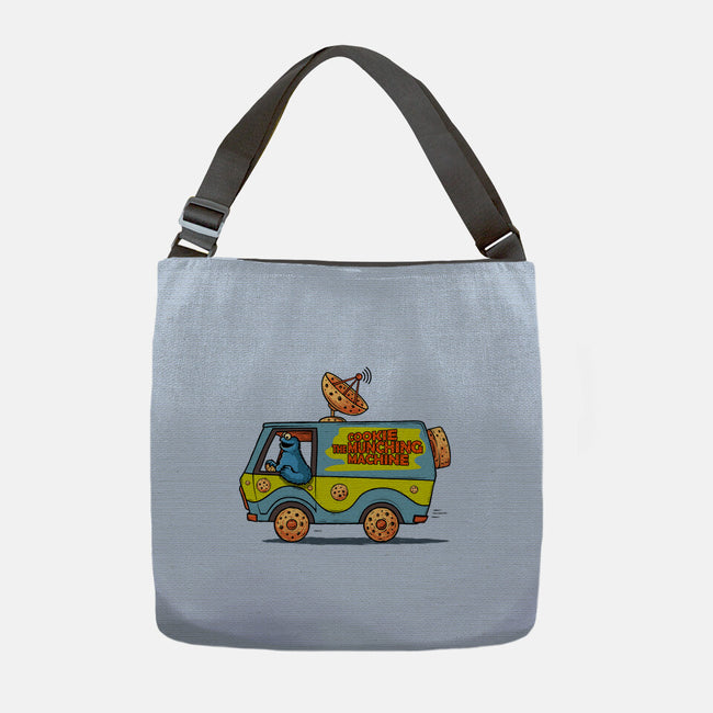 Cookie Munching Machine-None-Adjustable Tote-Bag-erion_designs