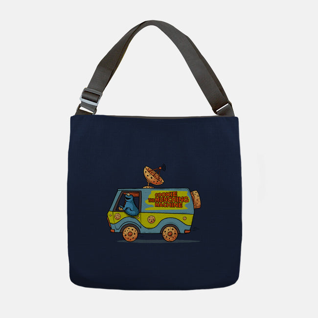Cookie Munching Machine-None-Adjustable Tote-Bag-erion_designs