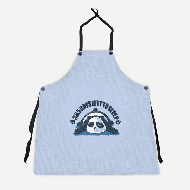 365 Days Left To Sleep-Unisex-Kitchen-Apron-erion_designs