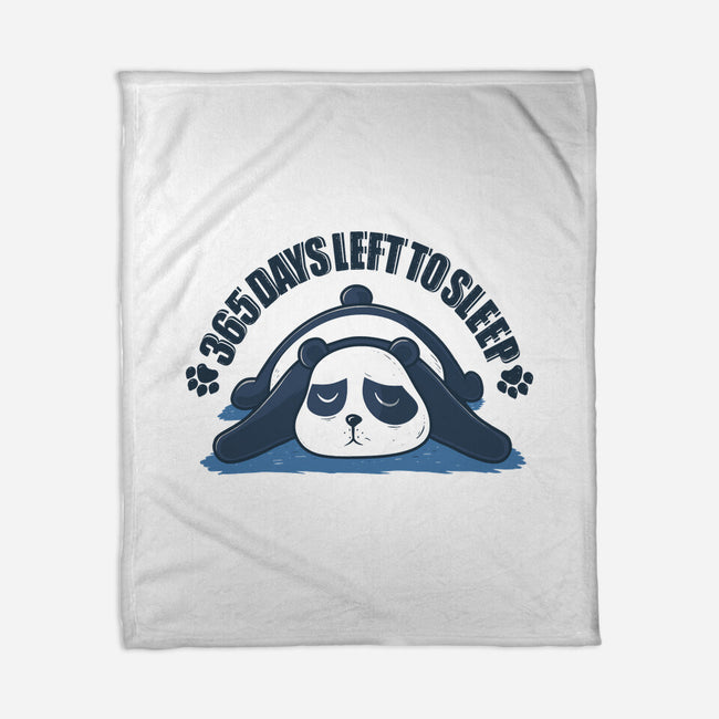 365 Days Left To Sleep-None-Fleece-Blanket-erion_designs