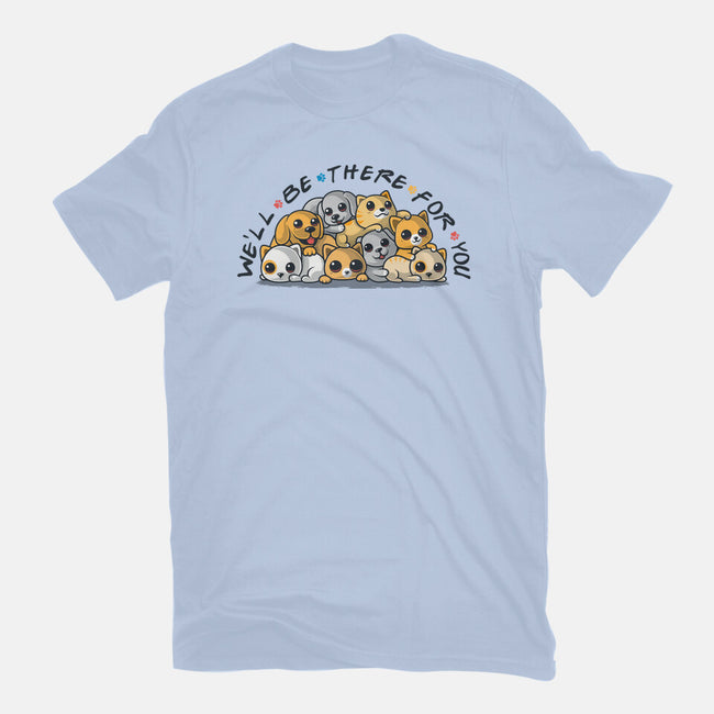 We'll Be There For You-Womens-Fitted-Tee-erion_designs