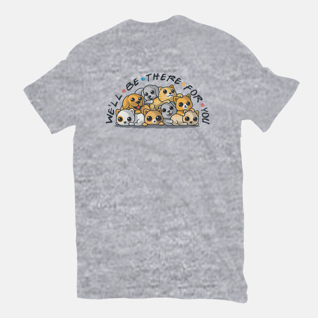 We'll Be There For You-Womens-Fitted-Tee-erion_designs