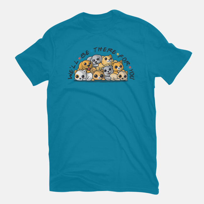 We'll Be There For You-Womens-Fitted-Tee-erion_designs