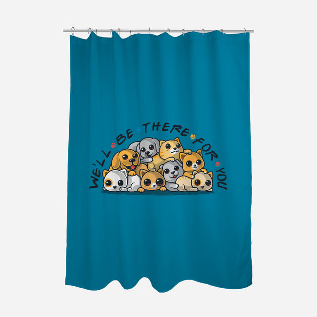 We'll Be There For You-None-Polyester-Shower Curtain-erion_designs