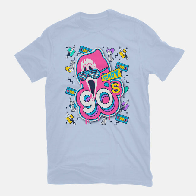 Scary 90s-Womens-Fitted-Tee-Getsousa!
