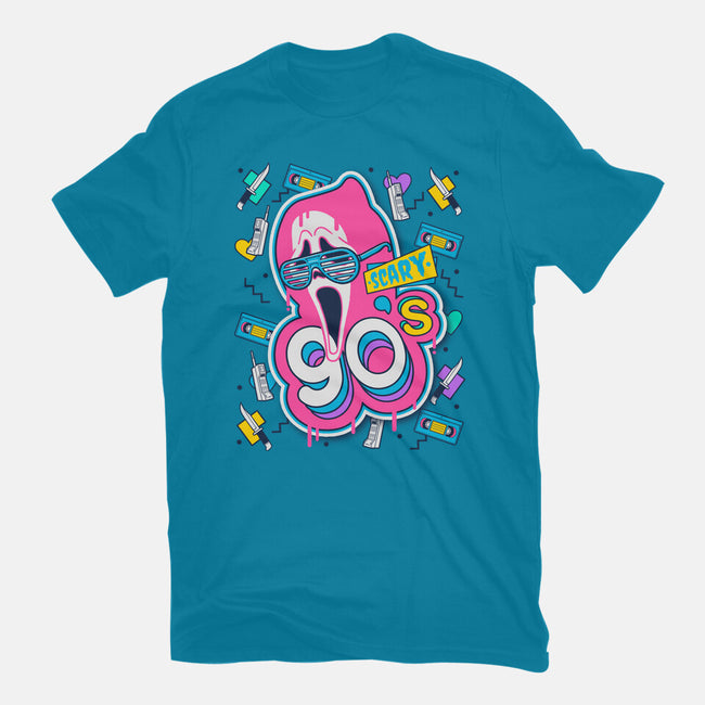 Scary 90s-Womens-Fitted-Tee-Getsousa!