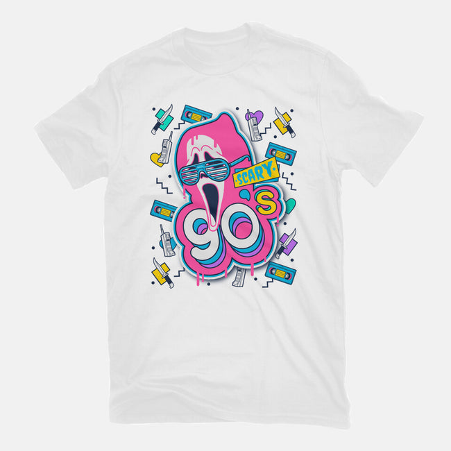 Scary 90s-Womens-Fitted-Tee-Getsousa!