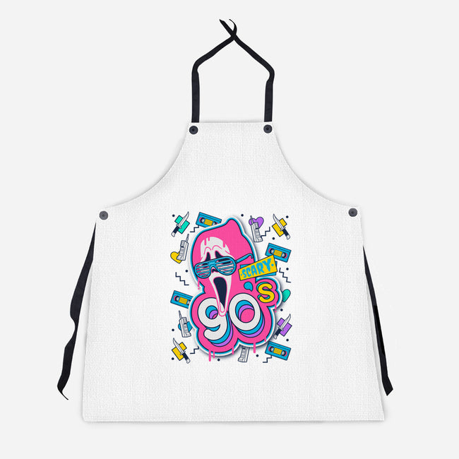 Scary 90s-Unisex-Kitchen-Apron-Getsousa!