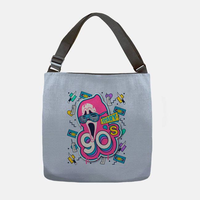 Scary 90s-None-Adjustable Tote-Bag-Getsousa!