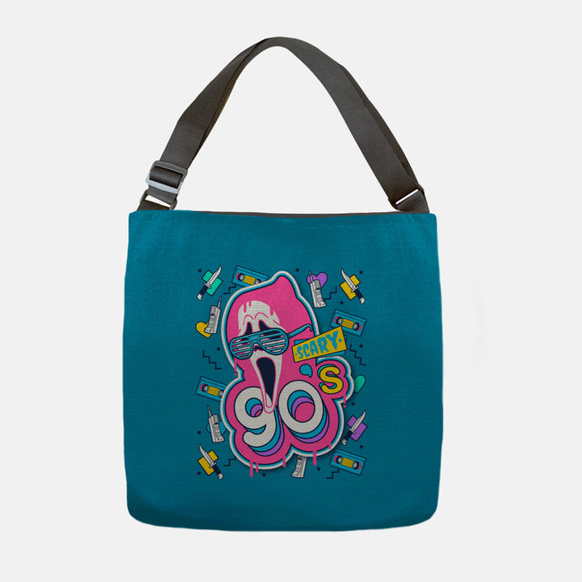 Scary 90s-None-Adjustable Tote-Bag-Getsousa!