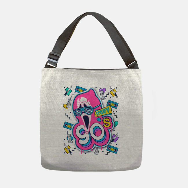 Scary 90s-None-Adjustable Tote-Bag-Getsousa!