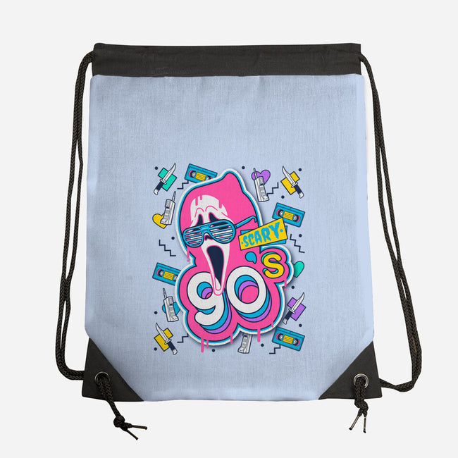 Scary 90s-None-Drawstring-Bag-Getsousa!