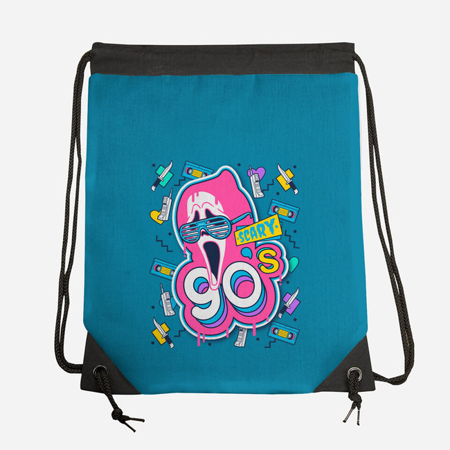 Scary 90s-None-Drawstring-Bag-Getsousa!