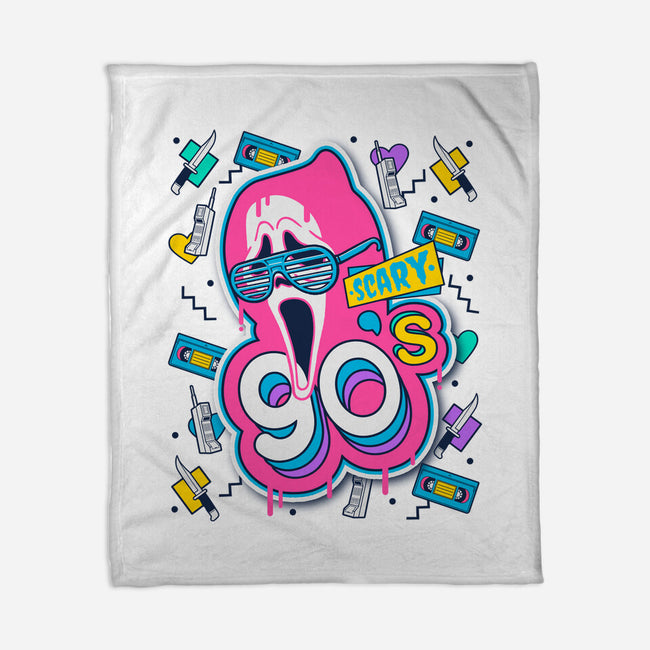 Scary 90s-None-Fleece-Blanket-Getsousa!