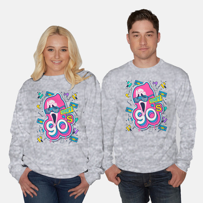 Scary 90s-Unisex-Crew Neck-Sweatshirt-Getsousa!