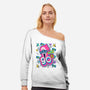 Scary 90s-Womens-Off Shoulder-Sweatshirt-Getsousa!