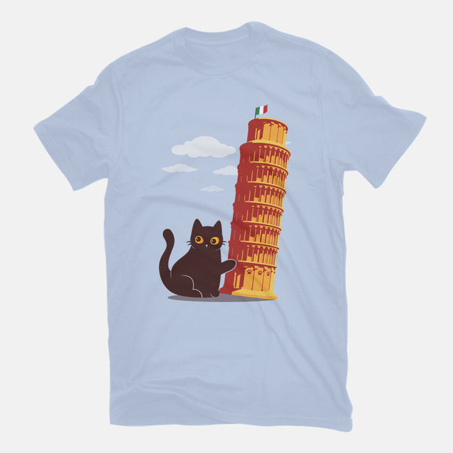 Purrfectly Tilted-Womens-Fitted-Tee-erion_designs