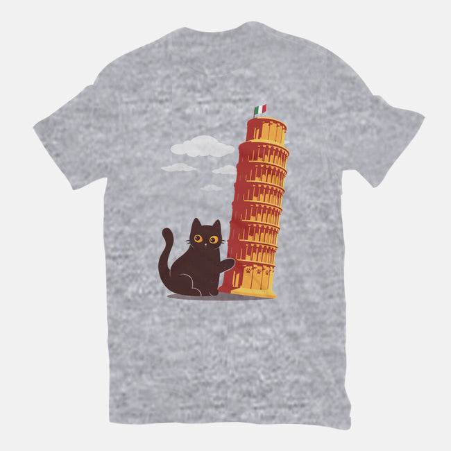 Purrfectly Tilted-Womens-Fitted-Tee-erion_designs