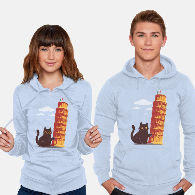Purrfectly Tilted-Unisex-Pullover-Sweatshirt-erion_designs