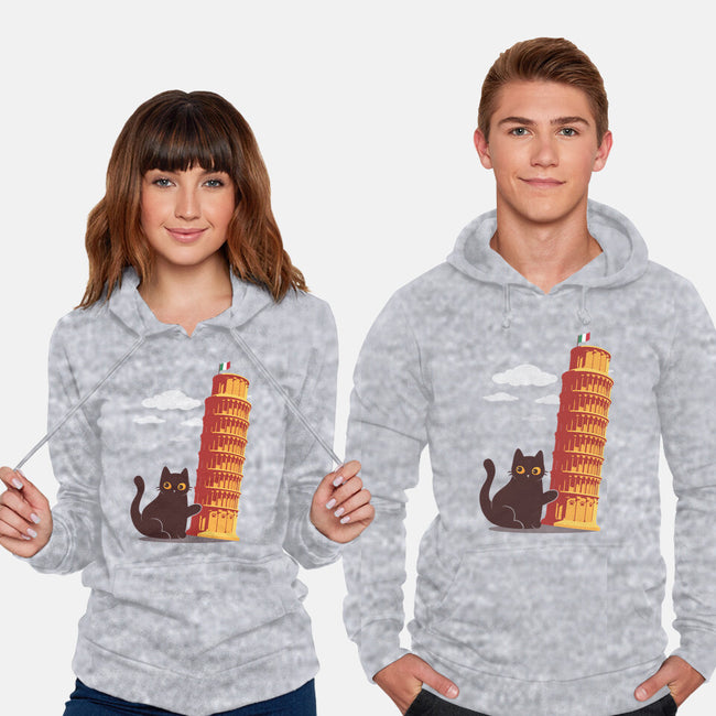 Purrfectly Tilted-Unisex-Pullover-Sweatshirt-erion_designs