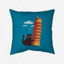 Purrfectly Tilted-None-Removable Cover w Insert-Throw Pillow-erion_designs