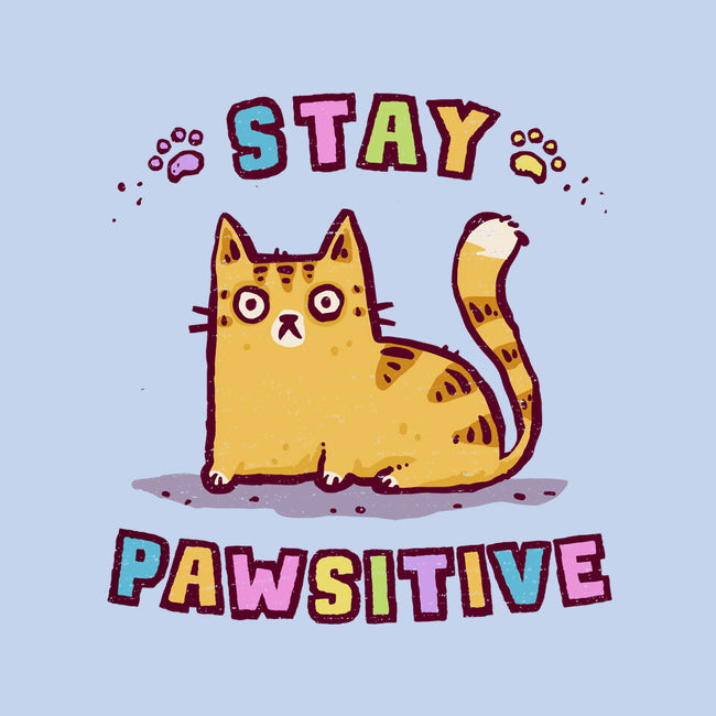 Stay Pawsitive-Unisex-Crew Neck-Sweatshirt-kg07