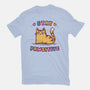Stay Pawsitive-Womens-Fitted-Tee-kg07
