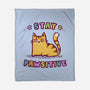 Stay Pawsitive-None-Fleece-Blanket-kg07