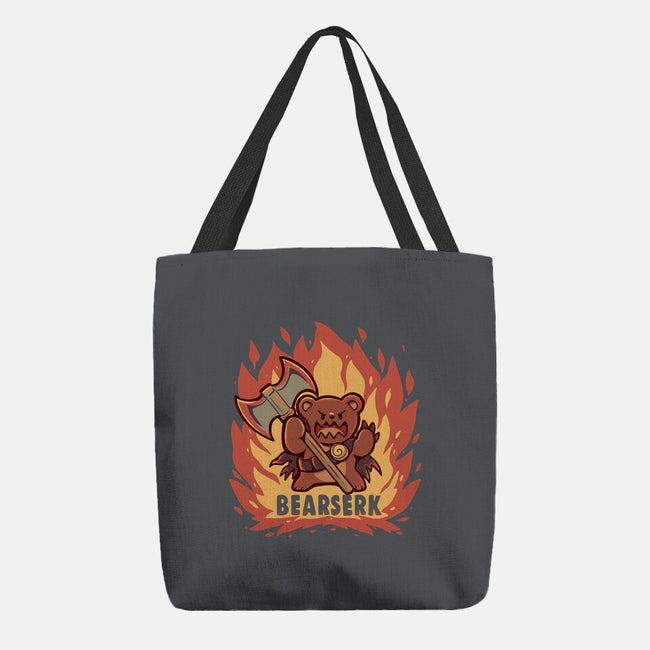 Going Bearserk-None-Basic Tote-Bag-TechraNova