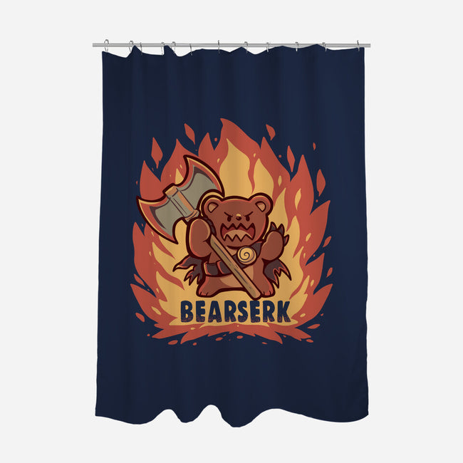 Going Bearserk-None-Polyester-Shower Curtain-TechraNova