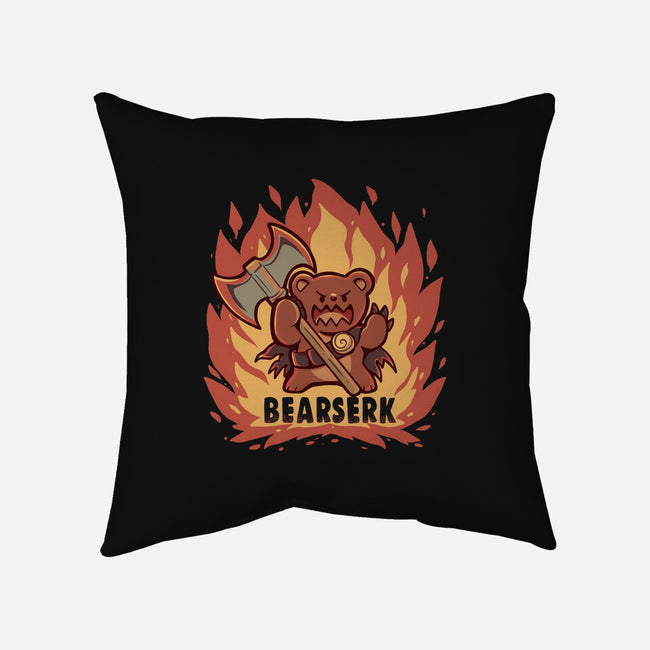 Going Bearserk-None-Removable Cover w Insert-Throw Pillow-TechraNova