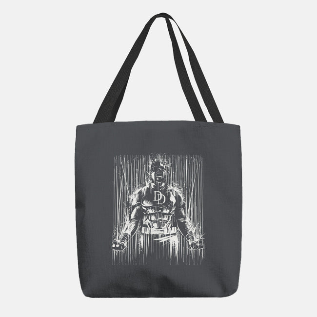 The Devil In The Rain-None-Basic Tote-Bag-zascanauta